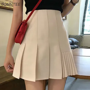 Skirts Women Mini Solid Pleated Irregular Slim Casual High Waist Korean Style Chic Fashion Leisure Trendy Streetwear Womens Soft
Skirts Women Mini Solid Pleated Irregular Slim Casual High Waist Korean Style Chic Fashion Leisure Trendy Streetwear Womens Soft