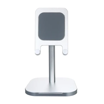Stand Holder for Cell Phone Tablet Height Adjustable 360 Degree Rotating Counterweight Round Base Desktop Stand Holder Silver
Stand Holder for Cell Phone Tablet Height Adjustable 360 Degree Rotating Counterweight Round Base Desktop Stand Holder Silver