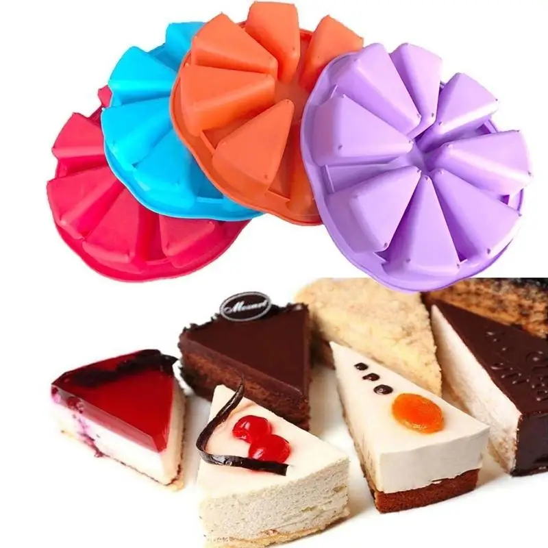 Kitchen supplies Bakeware Molds Cake Pan - Silicone Cake Mold Pudding Triangle Cakes Mould Muffin Baking Tools
Kitchen supplies Bakeware Molds Cake Pan - Silicone Cake Mold Pudding Triangle Cakes Mould Muffin Baking Tools
