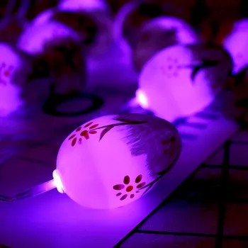 Lantern String Easter Three-Dimensional Egg Color Light String 10 LED1.65MF Festival Hanging Outdoor Decoration #YL10
Lantern String Easter Three-Dimensional Egg Color Light String 10 LED1.65MF Festival Hanging Outdoor Decoration #YL10
