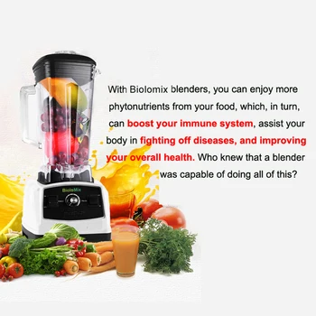 Heavy Duty Commercial Grade Blender Mixer Juicer High Power Food Processor Ice Smoothie Fruit Blender Kitchen Smoothie Machine
Heavy Duty Commercial Grade Blender Mixer Juicer High Power Food Processor Ice Smoothie Fruit Blender Kitchen Smoothie Machine