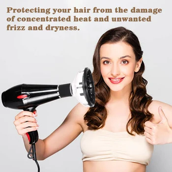 Hair Cover Diffuser Universal Hair Diffuser Attachment for Curly or Wavy Hair Drying Blower Salon Hair Styling Salon Tools
Hair Cover Diffuser Universal Hair Diffuser Attachment for Curly or Wavy Hair Drying Blower Salon Hair Styling Salon Tools