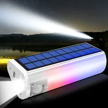 Solar LED Camping Light Rechargeable Power Bank 2200mAh 3 Lighting Mode Outdoor Riding Wild Fishing Hiking Flashlight Tent Light
Solar LED Camping Light Rechargeable Power Bank 2200mAh 3 Lighting Mode Outdoor Riding Wild Fishing Hiking Flashlight Tent Light