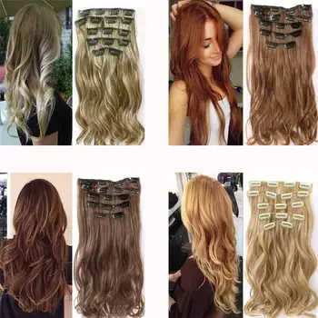 MERISI HAIR 22 Synthetic Deep Wave Hair Heat Resistant Light Brown Gray Blond Women Hair Extension Set Clip In Ombre Hair
MERISI HAIR 22 Synthetic Deep Wave Hair Heat Resistant Light Brown Gray Blond Women Hair Extension Set Clip In Ombre Hair