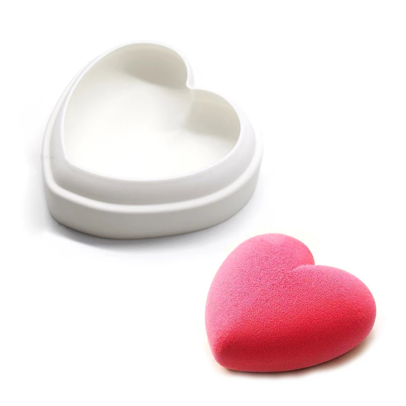 Силиконовая форма для Мусса в форме сердца силиконовая десерта инструменты