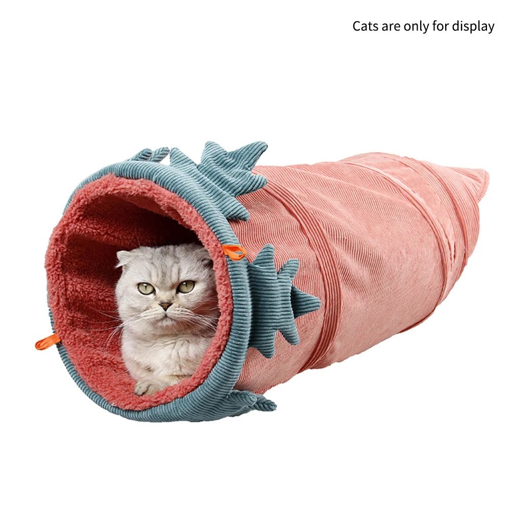 Фото Кошка Туннель игрушка собака милый зимний спальный теплая - купить