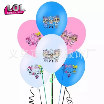 2020 New 10pcs LOL Surprise Doll Cartoon Anime Pattern Birthday Balloon Birthday Party Decoration
2020 New 10pcs LOL Surprise Doll Cartoon Anime Pattern Birthday Balloon Birthday Party Decoration