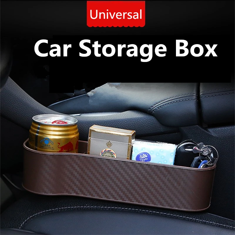 Universal Carbon Fiber Car Seat Crevice Gaps Storage Box Auto Drink for Pockets Organizers Stowing Tidying Car Accessories
Universal Carbon Fiber Car Seat Crevice Gaps Storage Box Auto Drink for Pockets Organizers Stowing Tidying Car Accessories