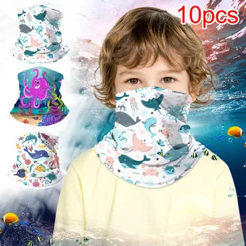 10pcunderwater World Print Scarf Kid Sun Protection Bandana Neck Gaiters Cycling Outdoor Scarf Activities Multi Function Bandana
10pcunderwater World Print Scarf Kid Sun Protection Bandana Neck Gaiters Cycling Outdoor Scarf Activities Multi Function Bandana