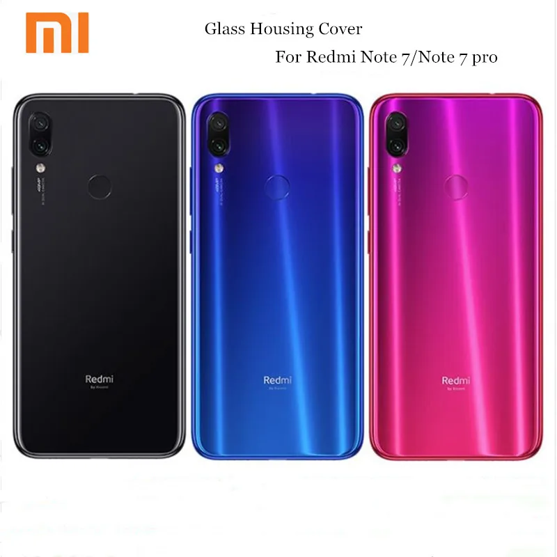 Housing Cover for Xiaomi Redmi Note 7/Note 7 pro Original Glass Smooth skin Back Battery Cover Panel Rear Door Housing Case&logo
Housing Cover for Xiaomi Redmi Note 7/Note 7 pro Original Glass Smooth skin Back Battery Cover Panel Rear Door Housing Case&logo