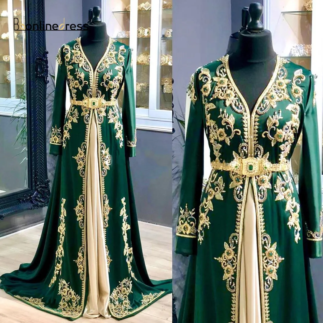 Elegant Green Prom Dress Crystal Beading Satin A-Line Muslim Evening Dresses 2020 V-Neck Embroidery Dubai Party Dress vestidos
Elegant Green Prom Dress Crystal Beading Satin A-Line Muslim Evening Dresses 2020 V-Neck Embroidery Dubai Party Dress vestidos