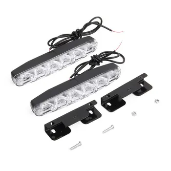 2017 2pcs Brand New High Quality 6 LED Daytime Driving Running Light DRL Car Fog Lamp Waterproof White DC 12V Hot Sale
2017 2pcs Brand New High Quality 6 LED Daytime Driving Running Light DRL Car Fog Lamp Waterproof White DC 12V Hot Sale