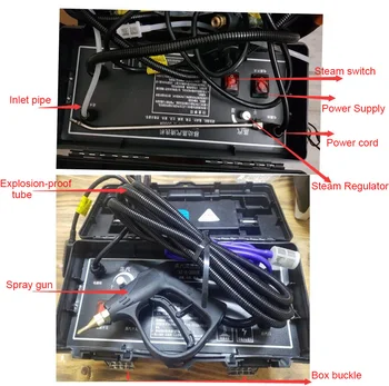 5BAR Kitchen Steam Cleaner for Cleaning Air Conditioner High Pressure Steam Cleaner High Temperature Sterilization Disinfection
5BAR Kitchen Steam Cleaner for Cleaning Air Conditioner High Pressure Steam Cleaner High Temperature Sterilization Disinfection