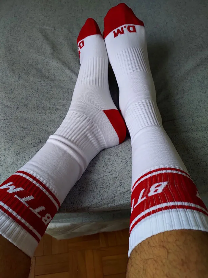 Role Play Rainbow Party High Tube Football Socks