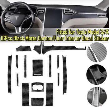 Full Set Interior Matte Black Carbon Fiber Center Console Durable Wrap Protector Vinyl Decoration Sticker For Tesla Model S/X
Full Set Interior Matte Black Carbon Fiber Center Console Durable Wrap Protector Vinyl Decoration Sticker For Tesla Model S/X