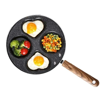 Egg Frying Pan,Non Stick Egg Cooker Pan,Heart-Shaped Non-Stick Frying Pan Four-Hole Cooking Pot Multifunction Frying Pan 
Egg Frying Pan,Non Stick Egg Cooker Pan,Heart-Shaped Non-Stick Frying Pan Four-Hole Cooking Pot Multifunction Frying Pan