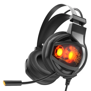 7.1USB Gaming Headset RGB Computer Notebook Wired Headset with Microphone Subwoofer
7.1USB Gaming Headset RGB Computer Notebook Wired Headset with Microphone Subwoofer