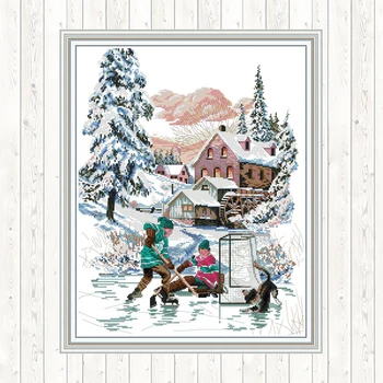 Ice Hockey Handmade 14CT 11CT Counted Stamped DIY Needlework Crafts Cross Stitch Embroidery Kit DMC Cotton Thread Printed Canvas
Ice Hockey Handmade 14CT 11CT Counted Stamped DIY Needlework Crafts Cross Stitch Embroidery Kit DMC Cotton Thread Printed Canvas