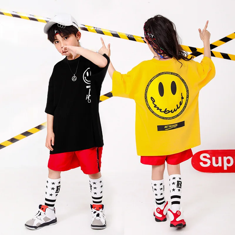 CHILDREN'S DAY Children Hip Hop Costume BOY'S Hip Hop Childrenswear Summer Girls Hip Hop Jazz Dance Costume Loose-Fit
CHILDREN'S DAY Children Hip Hop Costume BOY'S Hip Hop Childrenswear Summer Girls Hip Hop Jazz Dance Costume Loose-Fit