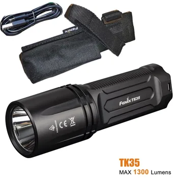 FENIX TK35 2018 Tactical Flashlight Cree XHP35 HI neutral white LED max 1300 lumen rechargeable torch
FENIX TK35 2018 Tactical Flashlight Cree XHP35 HI neutral white LED max 1300 lumen rechargeable torch