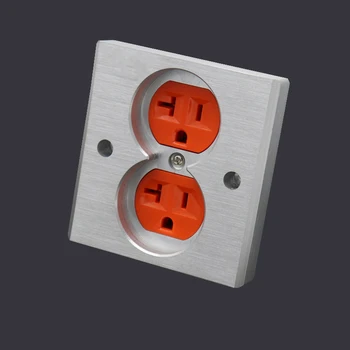 Special socket with 86 type panel 16mm thick 8-shaped embedded socket core wall socket amplifier dac power filter socket
Special socket with 86 type panel 16mm thick 8-shaped embedded socket core wall socket amplifier dac power filter socket