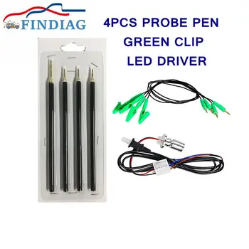 Professional Connect Cable For KTAG/KESS V2 4Pcs/Set New BDM Frame for Fgtech BDM100 Probe Pin 4pcs LED Driver Charger
Professional Connect Cable For KTAG/KESS V2 4Pcs/Set New BDM Frame for Fgtech BDM100 Probe Pin 4pcs LED Driver Charger