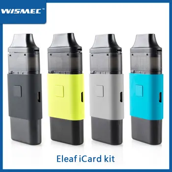 Original Eleaf iCard kit with Built-in 650mAh battery 2ml cartridge and ID 1.2ohm coil Dual-purpose Cover ALL-IN-ONE
Original Eleaf iCard kit with Built-in 650mAh battery 2ml cartridge and ID 1.2ohm coil Dual-purpose Cover ALL-IN-ONE