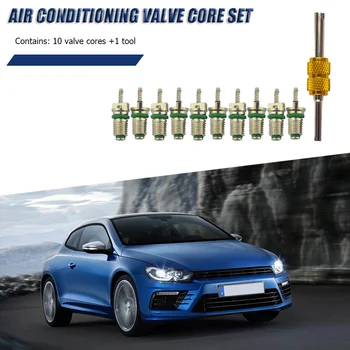 Green Valve Core Remover Tool Automobile Exterior Repair Components 10pcs R134a Car A/C Air Conditioning Valve Cores
Green Valve Core Remover Tool Automobile Exterior Repair Components 10pcs R134a Car A/C Air Conditioning Valve Cores