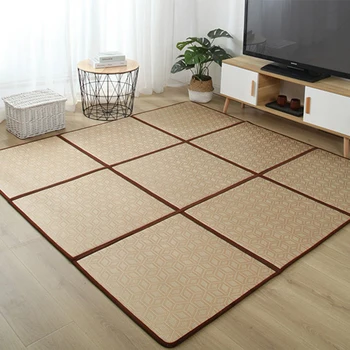 Japanese Tatami Mat Foldable Rattan Jute Floor Mat Thick Living Room Floor Sleeping Mat Carpet Summer Baby Playmat Pad Non-Slip 
Japanese Tatami Mat Foldable Rattan Jute Floor Mat Thick Living Room Floor Sleeping Mat Carpet Summer Baby Playmat Pad Non-Slip