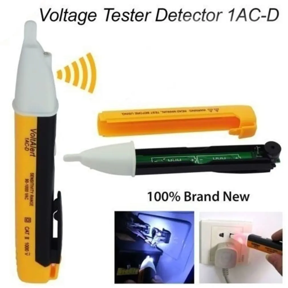 Non-Contact Test Pencil 1Ac-D Electroscope Pen Ultra-Safe Induction Electric Pen Multi-Function With Led Lights
Non-Contact Test Pencil 1Ac-D Electroscope Pen Ultra-Safe Induction Electric Pen Multi-Function With Led Lights