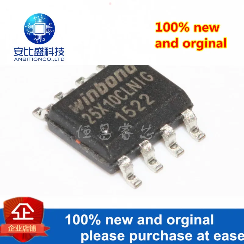 10pcs 100% new and orginal W25X10CLSNIG silk-screen 25X10CLNIG 1Mbits SOP8 in stock
10pcs 100% new and orginal W25X10CLSNIG silk-screen 25X10CLNIG 1Mbits SOP8 in stock