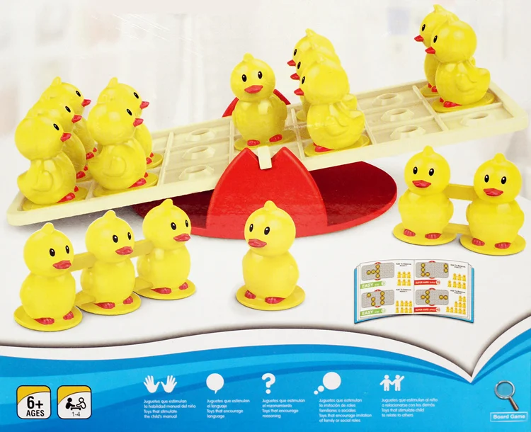 Balanced duckling children's puzzle toy parent-child interaction brain action toy duck balance seesaw
Balanced duckling children's puzzle toy parent-child interaction brain action toy duck balance seesaw