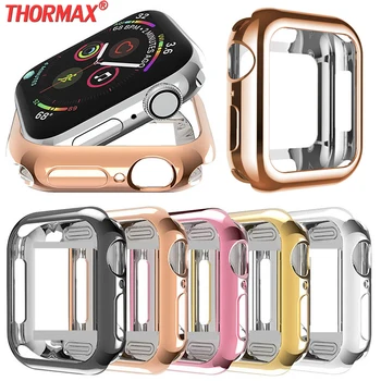 Soft Tpu Watch Case for Apple Watch Cover Protective Bumper Shell 40mm 44mm 38mm 42mm Strong Apple watch case watch accessories 
Soft Tpu Watch Case for Apple Watch Cover Protective Bumper Shell 40mm 44mm 38mm 42mm Strong Apple watch case watch accessories