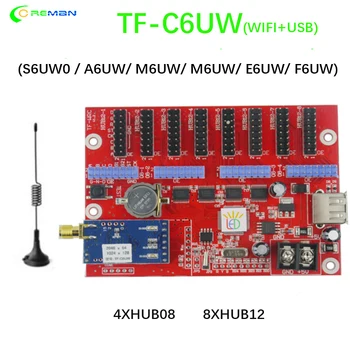 TF-C6UW TF-WF-C WIFI light sensor LED controller card Support Single & Dual color LED modules S6UW0/A6UW/M6UW/C6UW/E6UW/F6UW
TF-C6UW TF-WF-C WIFI light sensor LED controller card Support Single & Dual color LED modules S6UW0/A6UW/M6UW/C6UW/E6UW/F6UW