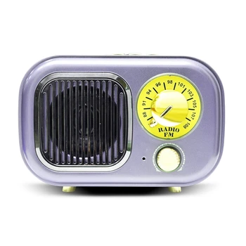 M-205BT Music Portable FM Radio Card Multi-Function Radio Retro Stereo Small Speaker