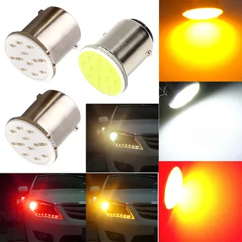 20PCS COB 1157 BAY15D Car LED Light Signal Bulb COB Super Bright Auto Turn Tail Reverse Parking Brake Lamp 12V 12SMD 3W 50lm
20PCS COB 1157 BAY15D Car LED Light Signal Bulb COB Super Bright Auto Turn Tail Reverse Parking Brake Lamp 12V 12SMD 3W 50lm