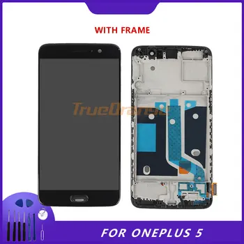 AMOLED 5.5" LCD For Oneplus 5 A5000 LCD Display Touch Screen With Frame Digitizer Assembly Replacement
AMOLED 5.5" LCD For Oneplus 5 A5000 LCD Display Touch Screen With Frame Digitizer Assembly Replacement