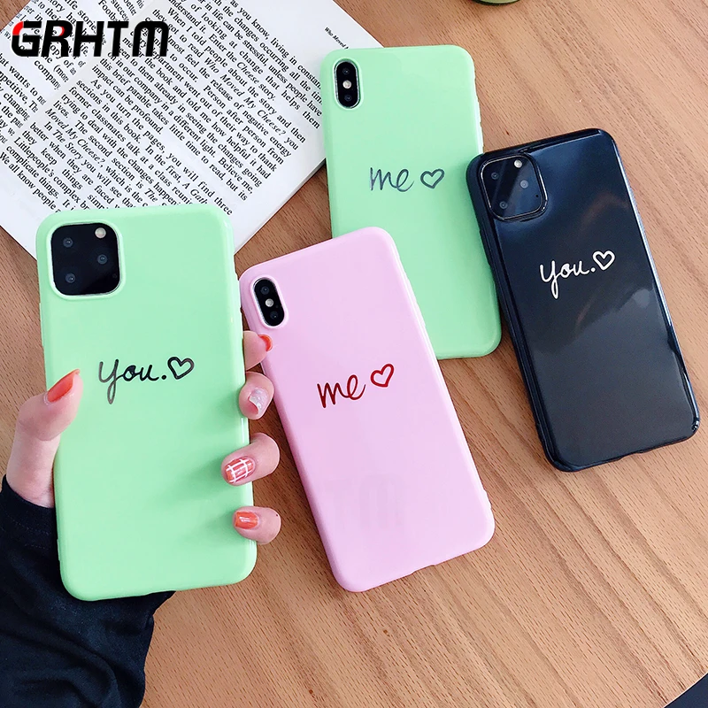 ME&YOU Soft Phone Case Cover For iphone 11 Pro Max 6 6S 7 8 Plus XS Max XR X Couple Case Back Phone Cases
ME&YOU Soft Phone Case Cover For iphone 11 Pro Max 6 6S 7 8 Plus XS Max XR X Couple Case Back Phone Cases