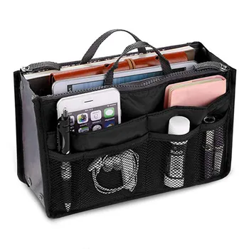 Organizer Insert Bag Women Nylon Travel Insert Organizer Handbag Purse Large liner Lady Makeup Cosmetic Bag Female Tote #YL5 
Organizer Insert Bag Women Nylon Travel Insert Organizer Handbag Purse Large liner Lady Makeup Cosmetic Bag Female Tote #YL5