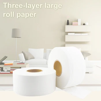 1/2/3 Roll 580g/roll Ultra Long 950 sheet Toilet Paper Roll Tissue Roll Paper Towels Tissue For Home Kitchen Water Absorption
1/2/3 Roll 580g/roll Ultra Long 950 sheet Toilet Paper Roll Tissue Roll Paper Towels Tissue For Home Kitchen Water Absorption