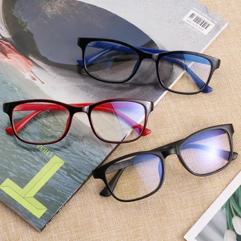 Fashion Blue Light Blocking Glasses Unisex Clear Lens Computer Goggles Spectacles Eyeglasses Men Anti Blue Light Gaming Glasses
Fashion Blue Light Blocking Glasses Unisex Clear Lens Computer Goggles Spectacles Eyeglasses Men Anti Blue Light Gaming Glasses