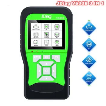Full system JDiag V600B OBD2 OBDII Code Reader EOBD Scan battery tester 3 in 1 Auto vag Diagnostic Tool
Full system JDiag V600B OBD2 OBDII Code Reader EOBD Scan battery tester 3 in 1 Auto vag Diagnostic Tool