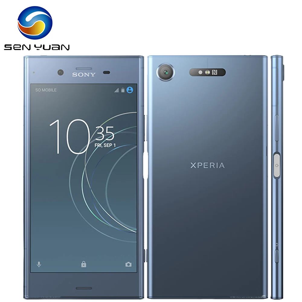SONY Xperia XZ1 G8341 4G RAM 64G ROM 5 2 "Восьмиядерный 19MP смартфон WIFI GPS Android LTE мобильный телефон