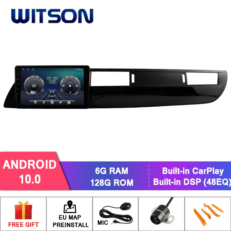 Автомобильный медиаплеер WITSON, Android 10,0, 6 + 128 ГБ, 9 дюймов, для CITROEN C5 2010-2012, автомобильное аудио + беспроводное воспроизведение + проводной Android авто
Автомобильный медиаплеер WITSON, Android 10,0, 6 + 128 ГБ, 9 дюймов, для CITROEN C5 2010-2012, автомобильное аудио + беспроводное воспроизведение + проводной Android авто