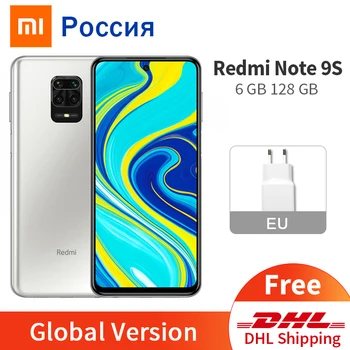 Global Version Xiaomi Redmi Note 9S 9 S 6GB RAM 128GB ROM Smartphone Snapdragon 720G Octa Core 5020mAh 48MP AI Camera
Global Version Xiaomi Redmi Note 9S 9 S 6GB RAM 128GB ROM Smartphone Snapdragon 720G Octa Core 5020mAh 48MP AI Camera