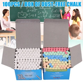 100pcs Mixed Colour White Chalk Sticks Pack Kids Playground School Art Learning NC99
100pcs Mixed Colour White Chalk Sticks Pack Kids Playground School Art Learning NC99
