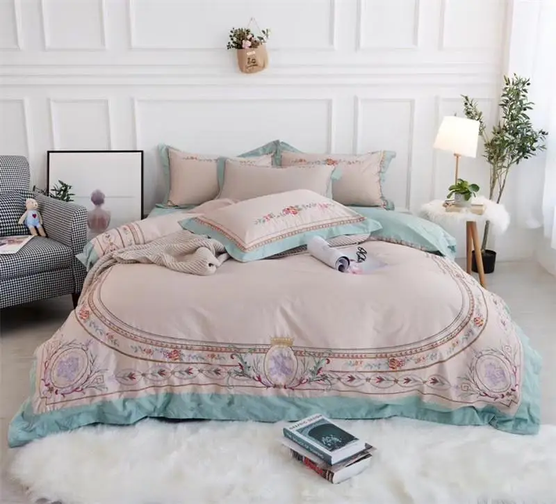 42 Bedding Set egyptian Cotton Duvet Cover Bed Set Pillowcase 4Pcs Queen king size Bedsheet linen set
42 Bedding Set egyptian Cotton Duvet Cover Bed Set Pillowcase 4Pcs Queen king size Bedsheet linen set