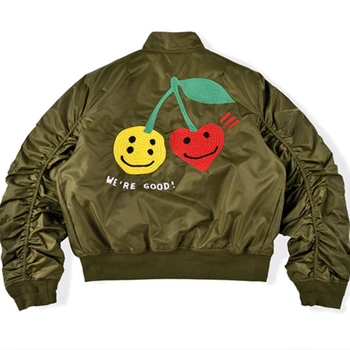 1:1 CPFM WE'RE GOOD FLIGHT JACKET men women MA1Bomber men jacket hip hop CPFM.XYZ jacket men Force Pilot 2020SS jacket
1:1 CPFM WE'RE GOOD FLIGHT JACKET men women MA1Bomber men jacket hip hop CPFM.XYZ jacket men Force Pilot 2020SS jacket