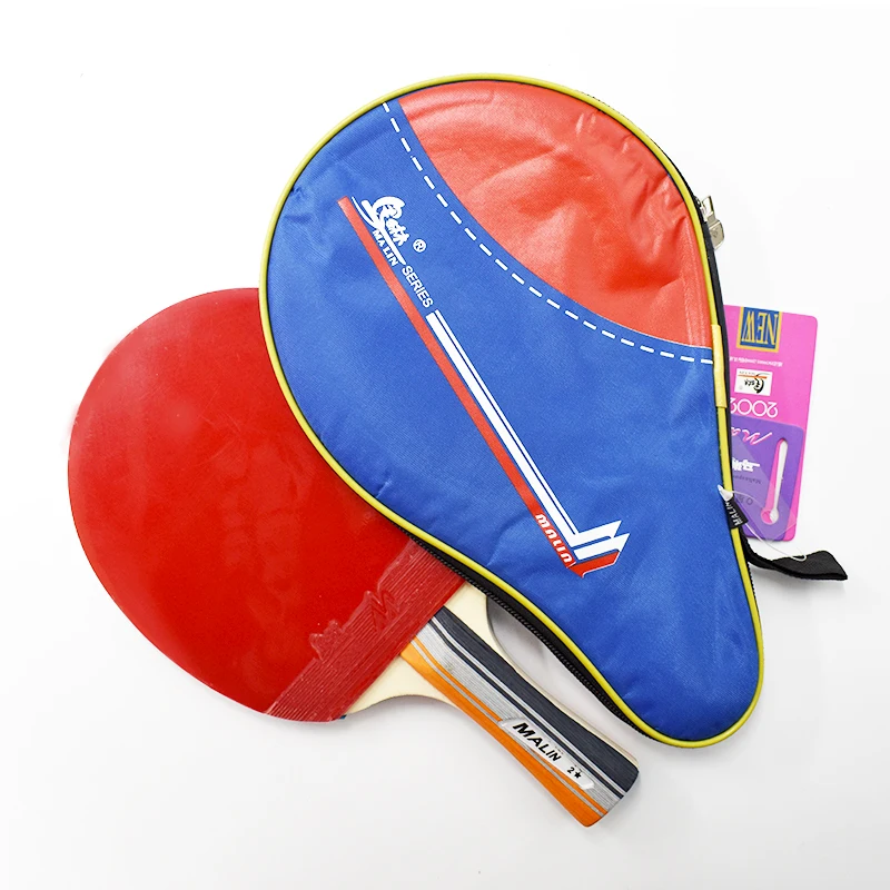 Malin Pure Wooden Table Tennis Racket Horizontal Grip and Straight Grip Novice Training Racket with Racket Bag
Malin Pure Wooden Table Tennis Racket Horizontal Grip and Straight Grip Novice Training Racket with Racket Bag