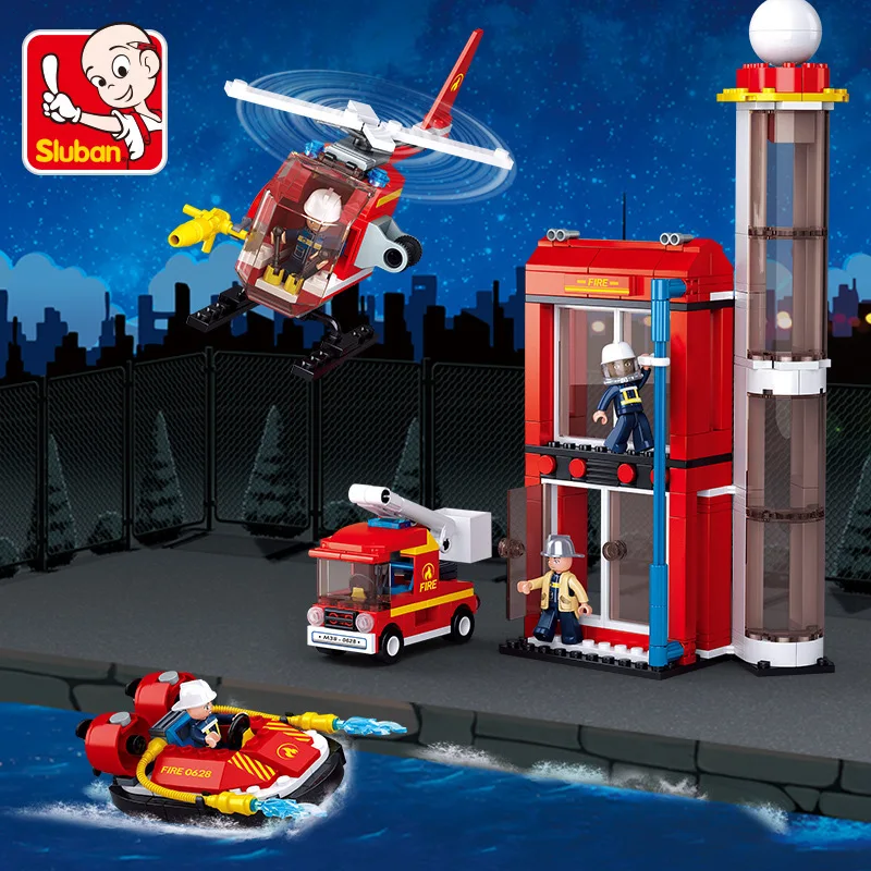 Small Luban 0628 Firefighting xun lian lou Fire Children'S Educational Sectional Instrumentation Building Blocks Toy
Small Luban 0628 Firefighting xun lian lou Fire Children'S Educational Sectional Instrumentation Building Blocks Toy